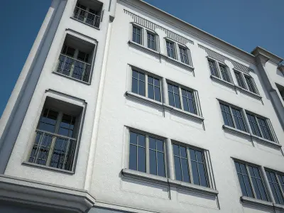 Apartment Building 21 3D model