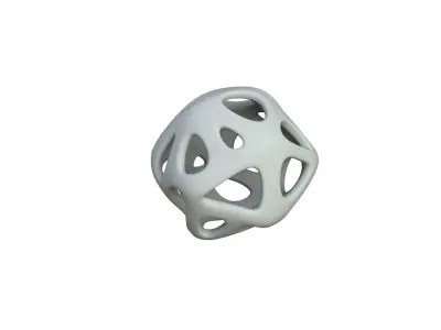 SciFi Cube Object No 18559 Low Poly Shape Texture