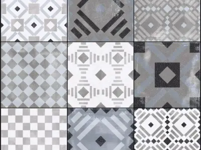 ABK Play Labyrinth Mix Grey Set 4 3D model