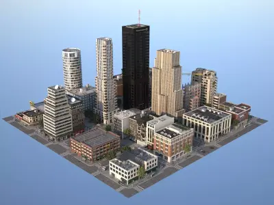 City KC2 3D model