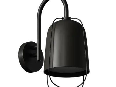 Outdoor Wall Hanging Light Street Lamp Lantern 3D model