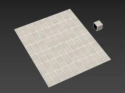 Porcelain tile Asphalt 3D model