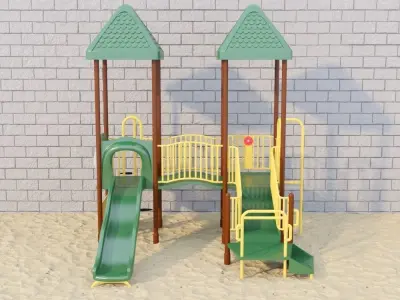 Play Booster 4 3D model