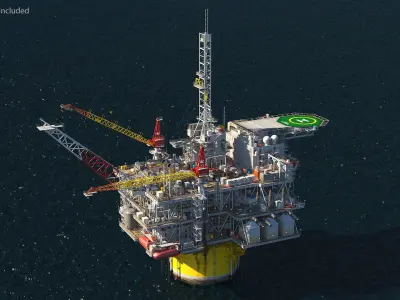  Shell Perdido Oil Platform 