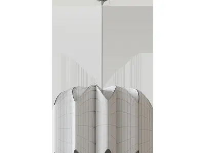 MOJNA MOINA HEMMA HEMMA Hanging lamp white 3D model