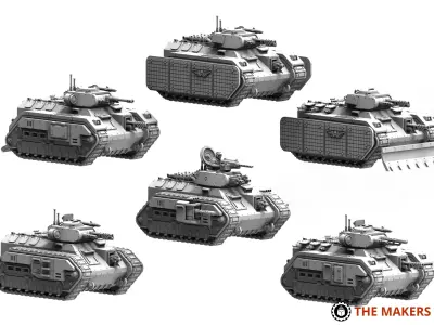 Universal Guard - Transport Tank 3D print model