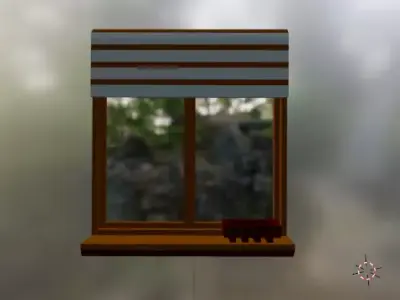 Shutter Window 3D print model
