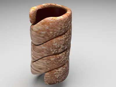 Chimney Cake 3D model