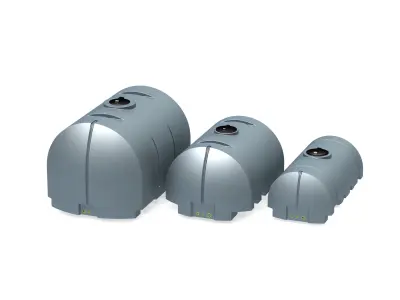 Water Tank Set x9 3D print model