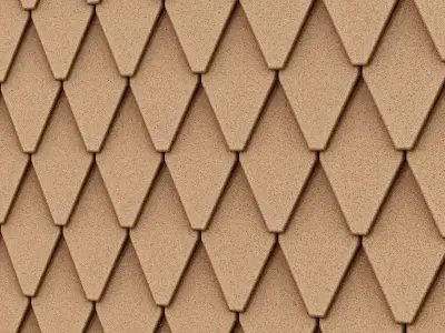 Saga Round Tile 05 - Seamless Texture