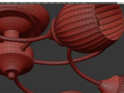 Arte Lamp ARYA Low-poly 3D model