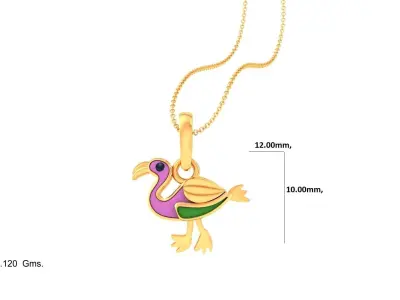 Kids Pendants 3dm STL OBJ FBX Renders Details 3D print model