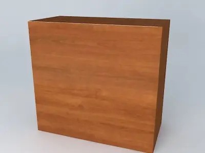 Cabinets wooden cabinet with two doors Free 3D model purchase