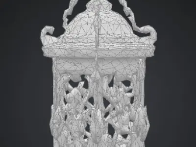 Emberlight Relic Lantern Free low-poly 3D model