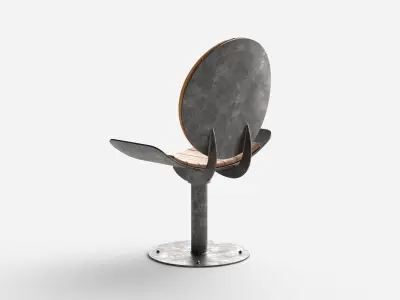 TORD BOONTJE ROTATING SEAT AND COLLECTION 3D model