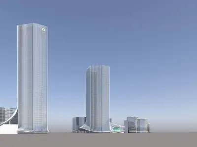 Shanghai 3D model 3D model