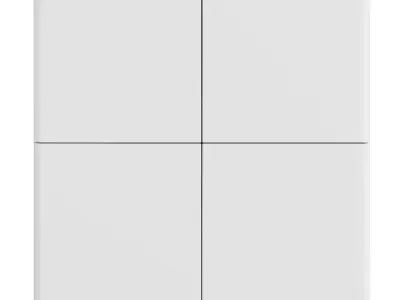 CHEST OF DRIVES 4 DOORS 03F 3D model