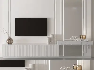 Bedroom Composition Collection 02 3D Model Pack