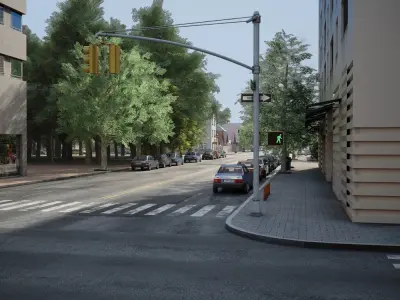 City District C6-R10 3D model