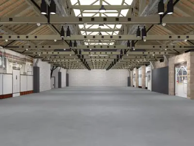 Exhibition Hall 35 3D model