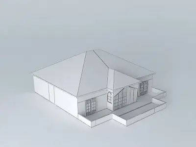 Old Beach House Free 3D model