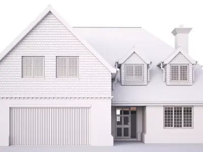 British House Heatherlea P4 3D model