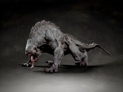  Lizard pinky creature 