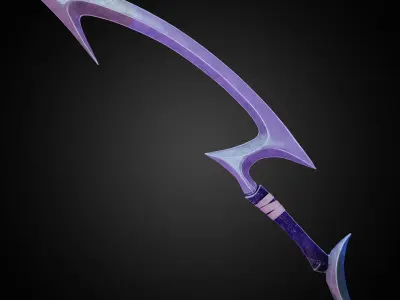 League of Legends Diana Crescent Moonblade for Cosplay 3D print model