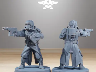 GrimGuard Flame Tank 3D print model