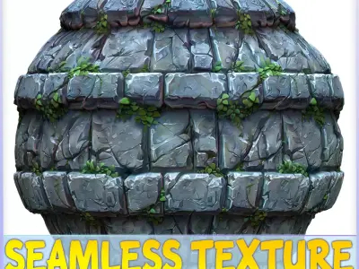 Stylized Wall Seamless Texture Texture 30