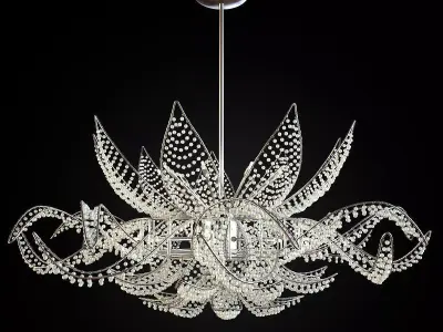 Ninfea Ceiling Lamp 3D model