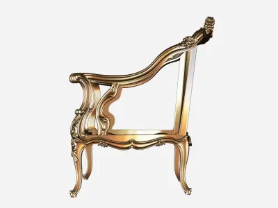 Armachair model for cnc 01 3D model
