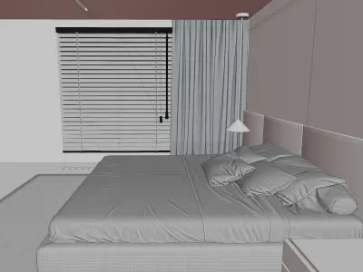 Bedroom 3D Model 3D model