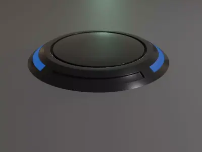 SciFi Land Mine 3D model