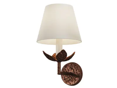 Carrick Leaf Wall Light 3D model