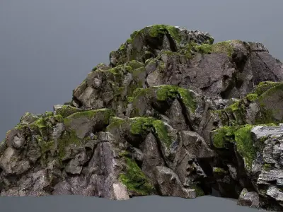 Mountain Low-poly 3D model purchase