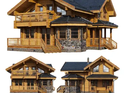 House Forest Tale 3D model