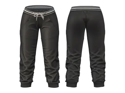 RnB Street Style Full Outfit Low-poly 3D model