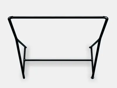 TURBO Clothes rack in-outdoor Low-poly 3D model