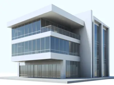 Office Building 3D model