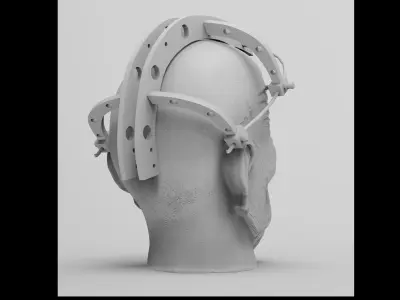 Doctor Who - Havros Head 3D print model