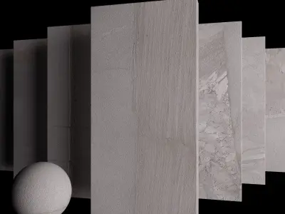 Stone Set Stoneway Grey 60x120 Set 1 Texture