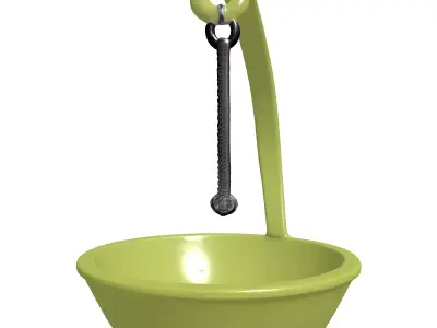 Modern Silicone Egg Poacher Low-poly 3D model