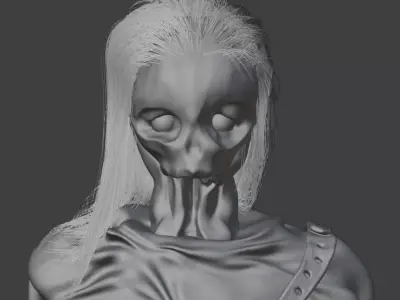 Ghost Demon Model for Blender 3D model