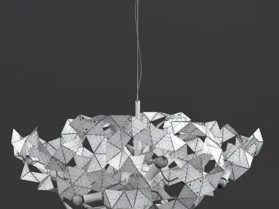 BrandVanEgmond Fractal Lamp 3D model