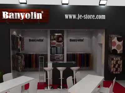 Boyolin Stand Exhibition 3D model