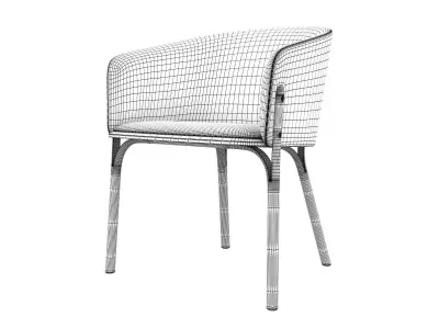 Split Armchair 3D model