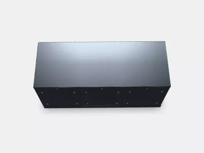 NORDLI Chest of 6 drawers 4 Low-poly 3D model