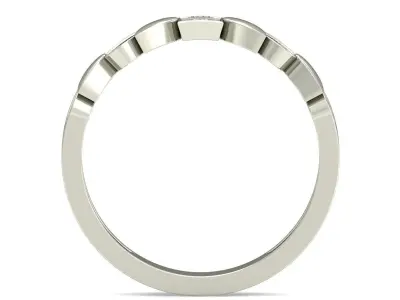 Women Ring  Render 3dm STL OBJ FBX Details 3D print model 336