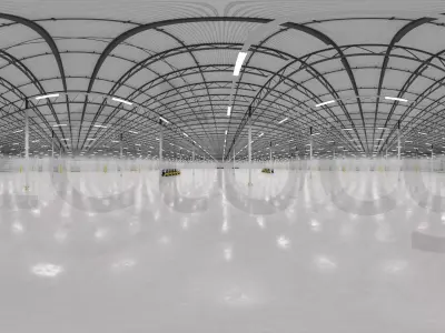 HDRI - Warehouse Interior 10 Texture